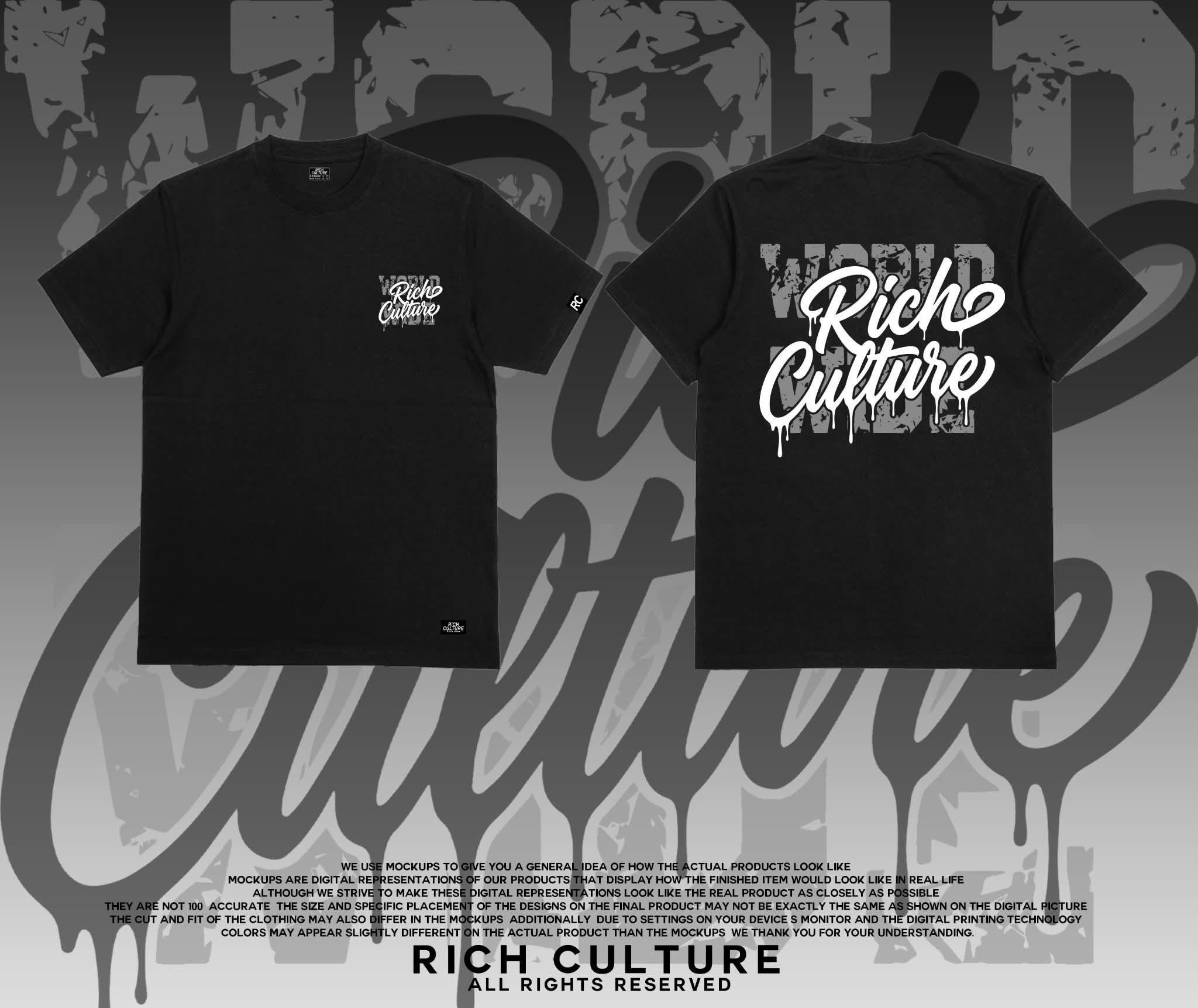 Rich Culture Black Short sleeve